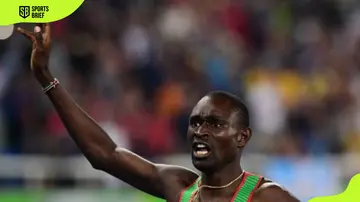 David Rudisha at the Rio 2016 Olympics