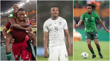 Victor Osimhen, Stanley Nwabali, Teboho Mokoena, Alex Iwobi, AFCON, South Africa, Nigeria