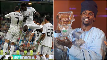 Cristiano Ronaldo, Emmanuel Adebayor, Real Madrid, loan, Manchester City, African Footballer of the Year.