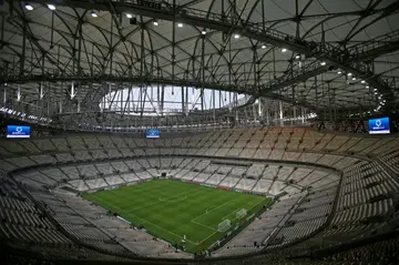 Watching the spectators: the Lusail stadium will host nine World Cup games including the final