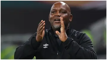 Pitso Mosimane linked with different teams since leaving Al Wahda. Photo: Karim Jaafar.