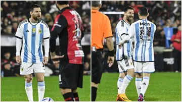 Lionel Messi, Rosario, Newell's Old Boys, freekick