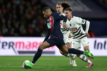 Kylian Mbappe's strike was enough for Paris Saint-Germain to beat Rennes in their French Cup semi-final