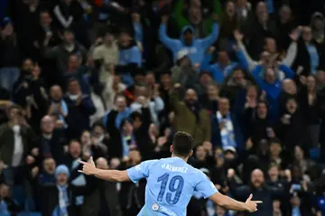 Julian Alvarez scored twice as Manchester City beat Red Star Belgrade 3-1