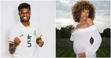 Thomas Partey in Ghana's colours before the 2022 World Cup, Janine Mackson shows off her baby bump.