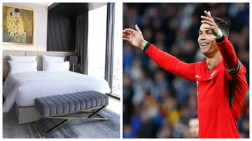 The Slovenian hotel has now decided to auction the bed Cristiano Ronaldo slept in for charity