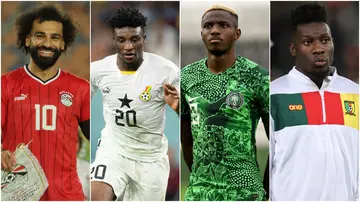 Mohamed Salah, Mohammed Kudus, Victor Osimhen, and Andre Onana are among the most valuable African players ahead of AFCON 2023.