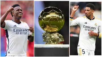 Ballon d'Or, Vinicius Junior, Jude Bellingham, Eder Militao, Real Madrid.