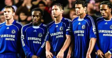 That Wall - Michael Essien drops legendary throwback photo of Chelsea days