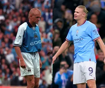 When did Alfie Haaland play for Man City?