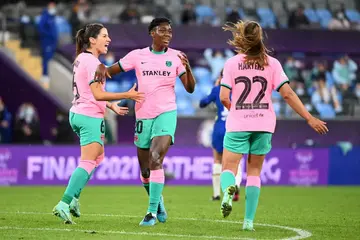 Jubilation as Nigerian star wins first-ever UEFA Champions League with Barcelona after victory over Chelsea