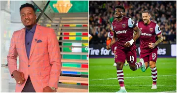 Asamoah Gyan, Mohammed Kudus, West Ham, English Premier League