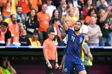 Netherlands' forward Cody Gakpo has burst into form this summer at the Euros and next up is the last eight clash with Turkey