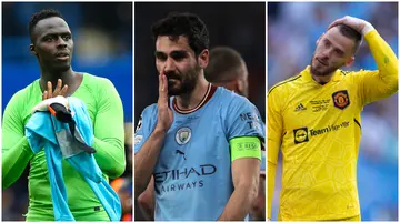 Edouard Mendy, Illkay Gundogan, David de Gea