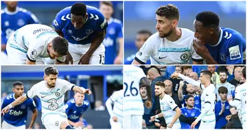 Jorginho, Yerry Mina, Everton, Chelsea, Premier League
