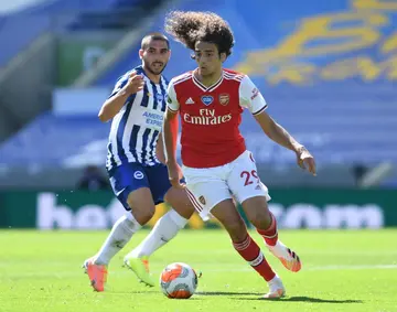 Matteo Guendouzi: Arsenal midfielder faces ban after row with Brighton's Maupay