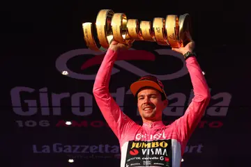 Primoz Roglic during the Giro d'Italia 2023