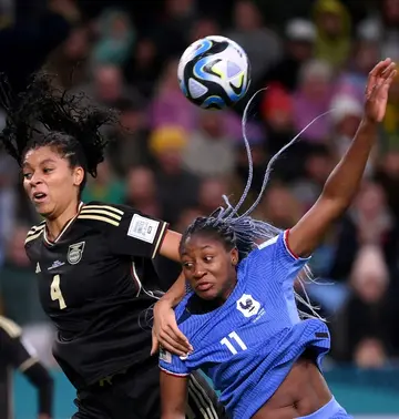 Kadidiatou Diani and her France teammates were left frustrated in a 0-0 draw with Jamaica in Sydney