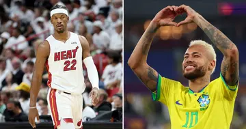 Neymar Jr, Praises, Miami Heat, Jimmy Butler, Stellar Performance, Philadelphia 76ers, Sport, World, NBA