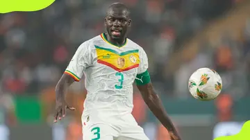 Senegal's Kalidou Koulibaly at the Africa Cup of Nations