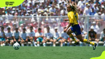 Henrik Larsson at the 1994 World Cup