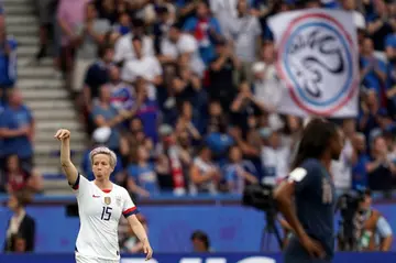 United States forward Megan Rapinoe pictured at the 2019 World Cup