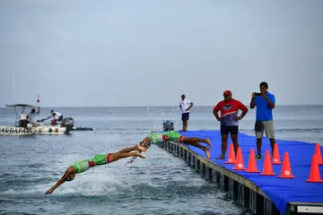 What are the rules of aquathlon?