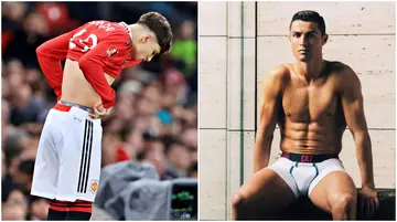 Alejandro Garnacho, CR7, Cristiano Ronaldo, underwear, Manchester United, FA Cup, Everton