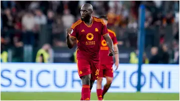 Romelu Lukaku is staring at uncertain future ahead of his Chelsea return. The Belgian spent the season with Roma on loan. Photo by Giuseppe Maffia.