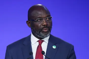 What is president George Weah's net worth as of 2023?