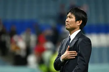 Japan manager Hajime Moriyasu was unable to lead his team to the World Cup quarter-finals for the first time