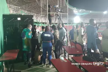 Nigeria vs Sierra Leone: Man collapses in stands during AFCON qualifier