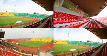 The Baba Yara Sports Stadium in Kumasi. Credit: @ghanafaofficial @SamuelloGh