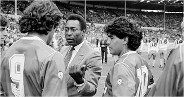 Pele, Maradona, World Cup