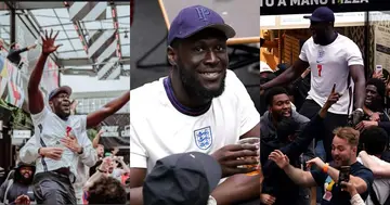 Stormzy joins England celebrations after knocking Germany out of Euro 2020