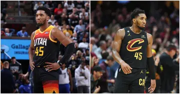 Donovan Mitchell, Utah Jazz, Cleveland Cavaliers, NBA, Rudy Gobert