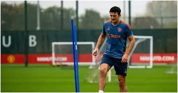 Maguire, Manchester United, Training, Europa League