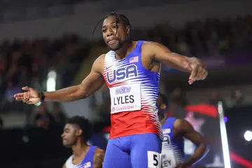 Noah Lyles, World Indoor Championships, Christian Coleman, Paris Olympics, Fred Kerley