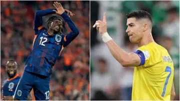 Jeremie Frimpong, Cristiano Ronaldo, Siuu, celebration, the Netherlands, Holland, Dutch, Canada, goal, tribute, iconic, Al-Nassr, Portugal, Euro 2024.