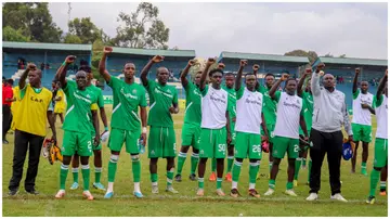 Perennial Kenyan champions, Gor Mahia, have won the league title a record 21 times. Photo: @Gormahiake