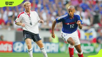 Thierry Henry and Paul Scholes