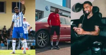 Ghanaian forward Kevin Prince-Boateng adds a new SUV to his collection of cars