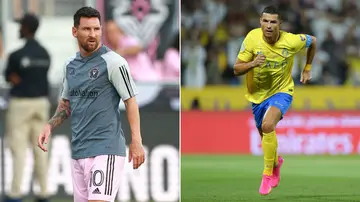 Cristiano Ronaldo, Lionel Messi, Inter Miami, Al-Nassr, Leagues Cup, Arab Club Champions Cup