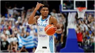 Giannis Antetokounmpo, NBA, Milwaukee Bucks, Miami Heat, Greece, 2023 FIBA World Cup