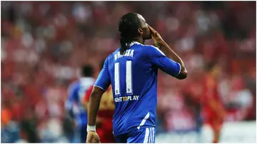 Didier Drogba, Chelsea, Bayern Munich, UEFA Champions League final, 2012, Allianz Arena.