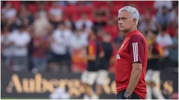 Jose Mourinho, AS Roma, FK Partizani, Tirana, Albania.