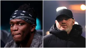 KSI received a text from Wayne Rooney about a fight