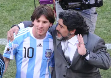 Scaloni, Lionel Messi, Diego Maradona, Argentina