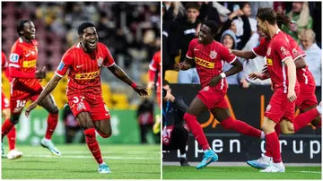 Ernest Nuamah, PSG, FC Nordsjaelland, hattrick, Danish Superliga