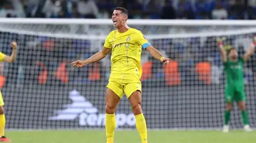 Cristiano Ronaldo. rigged, scripted, fans, Al-Nassr, Arab Club Champions Cup, Arab Cup